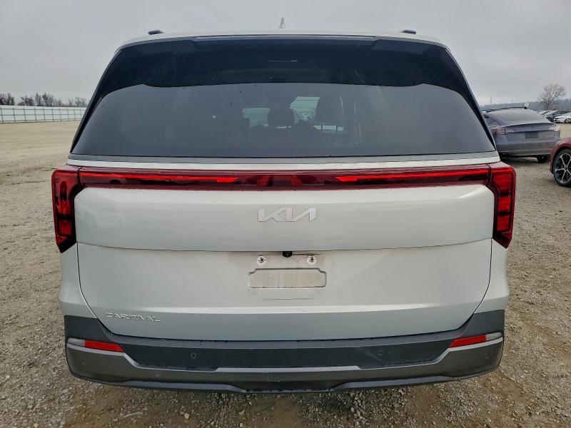 2025 Kia Carnival VIN KNDNE5K38S6467260 COPART salvage auction — FRONT END, Ca - Salvage Certificate, sold $17,200 on 2026-07-06 (photo 6)