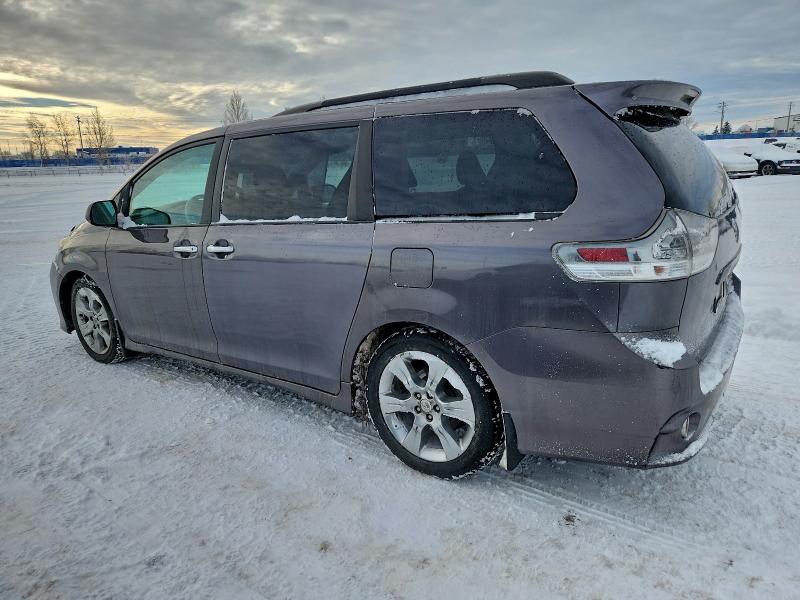 2013 Toyota truck/van Sienna se v6 VIN 5TDXK3DC7DS294997 COPART salvage auction — FRONT END, AB - BOS - SALVAGE, sold $2,650 on 2026-07-28 (photo 2)