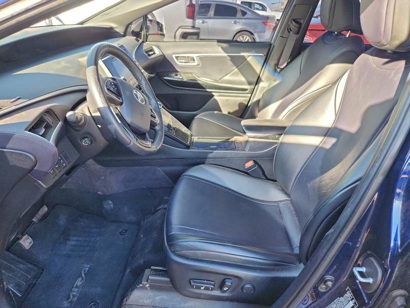 2017 Toyota Mirai VIN JTDBVRBDXHA002746 COPART salvage auction — FRONT END, Nm - Certificate Of Title, sold $2,500 on 2026-07-09 (photo 7)