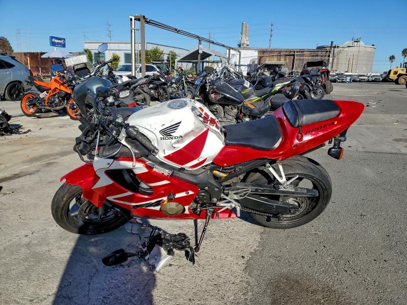 2001 Honda Cbr600 VIN JH2PC35081M208578 COPART salvage auction — ALL OVER, Ca - Salvage Certificate, sold $200 on 2026-07-08 (photo 3)