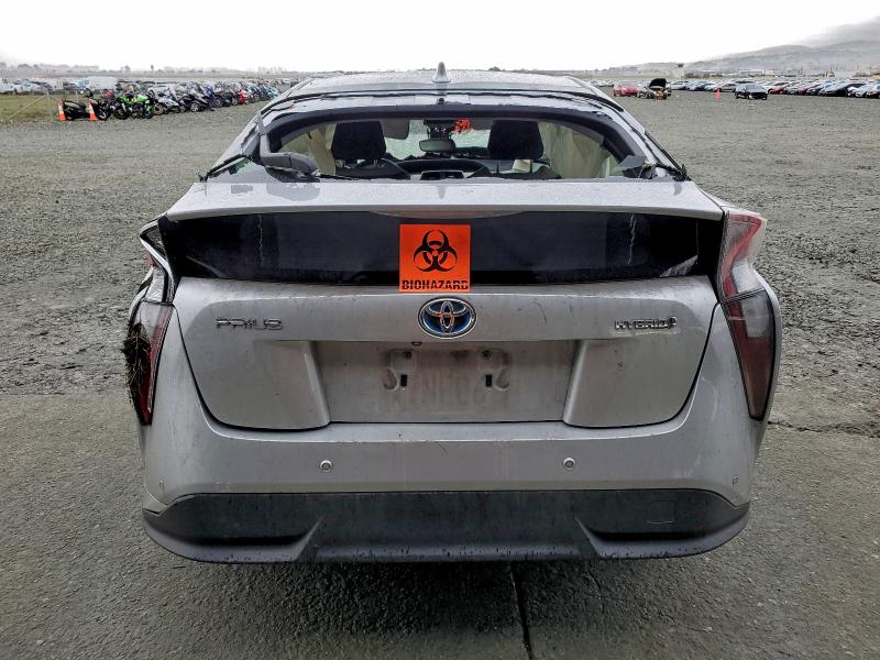 2016 Toyota Prius VIN JTDKARFU4G3512096 COPART salvage auction — ALL OVER, Ca - Salvage Certificate, sold $700 on 2026-07-02 (photo 6)