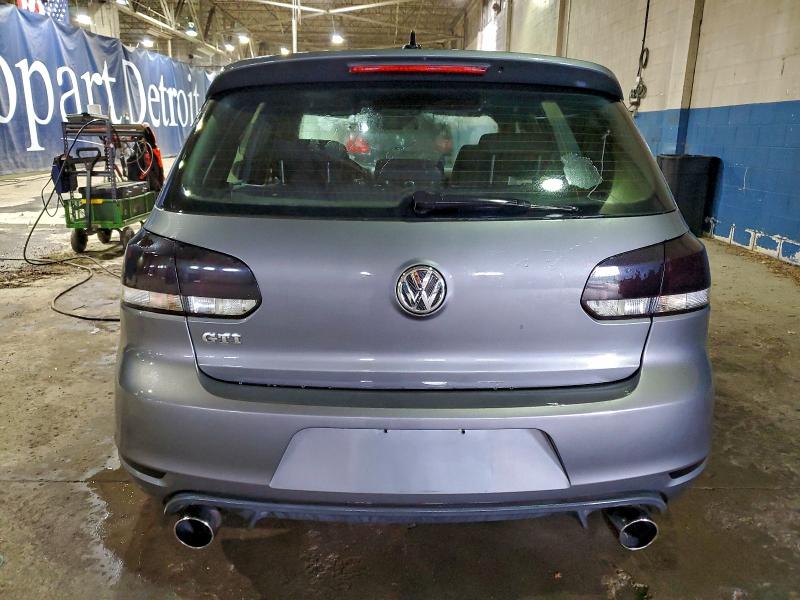 2010 Volkswagen Gti VIN WVWHV7AJ6AW237451 COPART salvage auction — MINOR DENT/SCRATCHES, MI - CERTIFICATE OF TITLE, sold $1,600 on 2026-08-07 (photo 6)