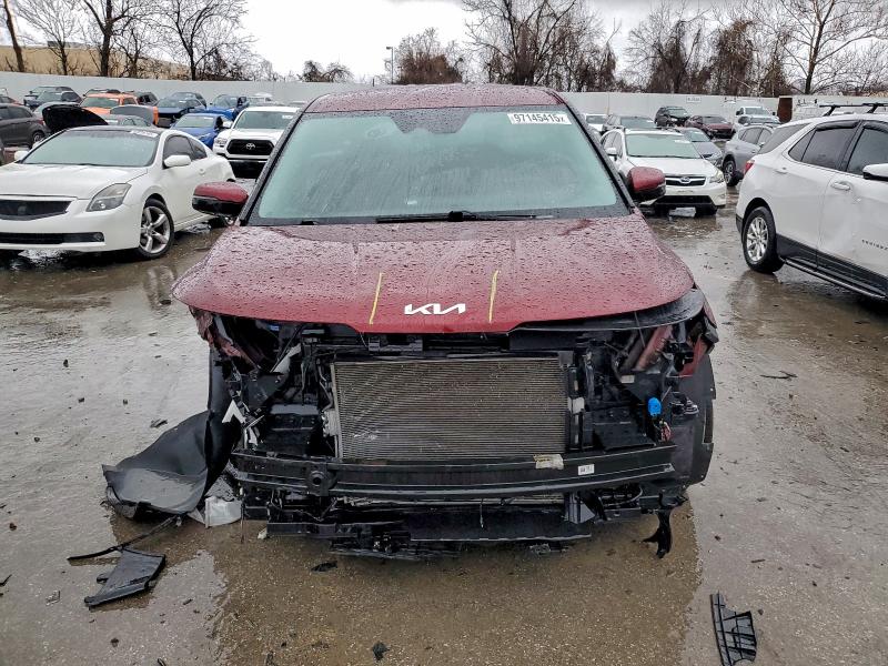 2024 Kia Carnival l VIN KNDNB4H39R6322989 COPART salvage auction — FRONT END, Mo - Salvage Certificate Of Title, sold $5,400 on 2026-07-31 (photo 5)