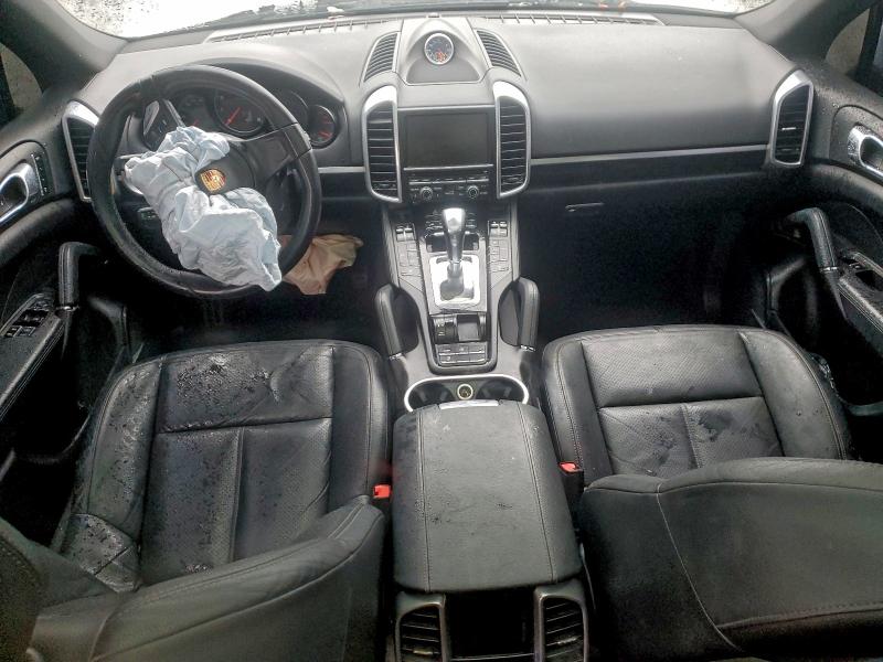 2014 Porsche Cayenne VIN WP1AA2A21ELA93869 COPART salvage auction — FRONT END, IN - CERTIFICATE OF TITLE, sold $650 on 2026-07-07 (photo 8)