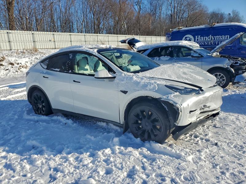 2021 Tesla Model y VIN 5YJYGDEE4MF179533 COPART salvage auction — FRONT END, Mi - Scrap Certificate Of Title, sold $200 on 2026-07-22 (photo 4)