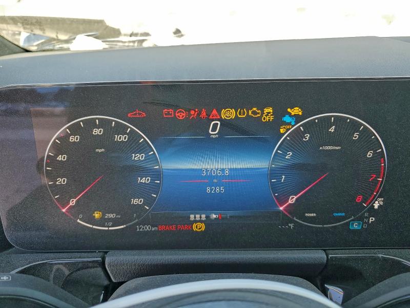2025 Mercedes-benz Gla-class VIN W1N4N4GB1SJ679817 COPART salvage auction — FRONT END, Fl - Cert Of Title Slvg Rebuildable, sold $8,000 on 2026-07-09 (photo 9)