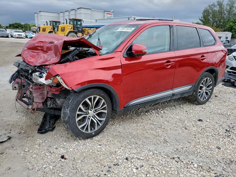 2017 Mitsubishi Outlander VIN JA4AD3A34HZ060951 COPART salvage auction — FRONT END, Fl - Cert Of Title Slvg Rebuildable, sold $2,950 on 2026-07-14 (photo 1)