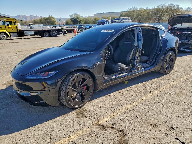 2025 Tesla Model 3 VIN 5YJ3E1ET8SF060765 COPART salvage auction — SIDE, Other, sold $13,400 on 2026-07-30 (photo 1)