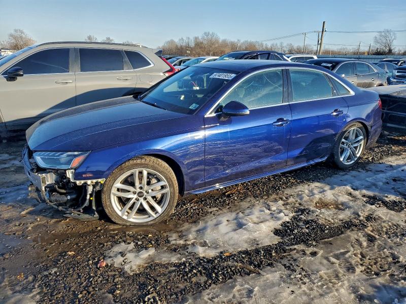 2023 Audi A4 VIN WAUEAAF46PN020671 COPART salvage auction — FRONT END, Nj - Cert Of Title-Salvage, sold $3,000 on 2026-07-17 (photo 1)