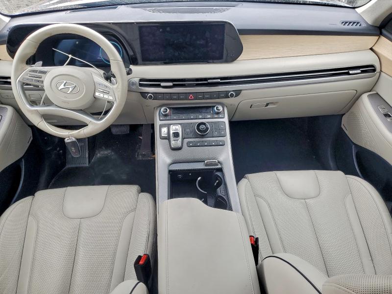 2024 Hyundai Palisade VIN KM8R54GE9RU758275 COPART salvage auction — REAR END, Al - Cert Of Title-Salvage Title, sold $10,900 on 2026-07-30 (photo 8)