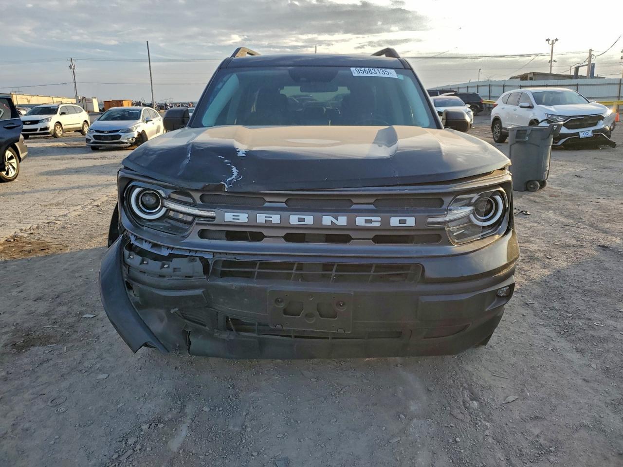 2022 Ford Bronco Sport VIN 3FMCR9B61NRD38907 COPART salvage auction — Front End, OK - CERT OF TITLE-SALVAGE, sold $3,450 on 2026-07-09 (photo 5)