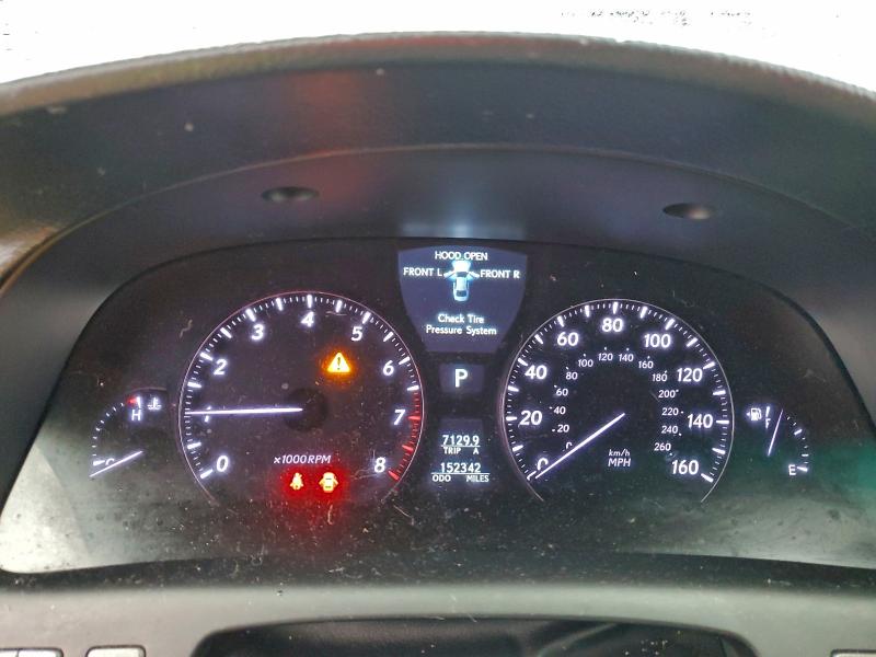 2007 Lexus Ls 460 VIN JTHBL46F775008918 COPART salvage auction — FRONT END, Wa - Bill Of Sale, sold $1,350 on 2026-07-31 (photo 9)