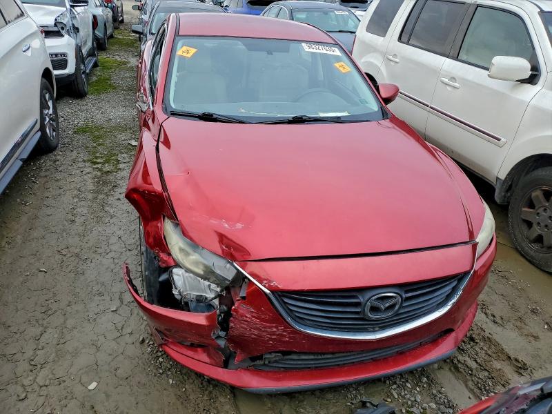 2016 Mazda 6 VIN JM1GJ1V51G1435961 COPART salvage auction — SIDE, Ar - Cert Of Title-Salvage, sold $525 on 2026-07-20 (photo 5)