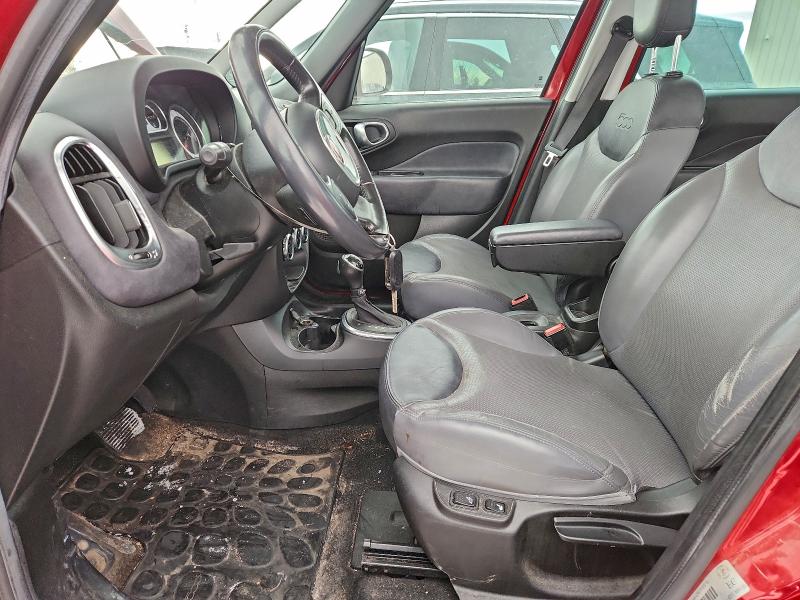 2014 Fiat 500l VIN ZFBCFACH8EZ005780 COPART salvage auction — REAR END, Ab - Bos - Salvage, sold $1,000 on 2026-07-07 (photo 7)