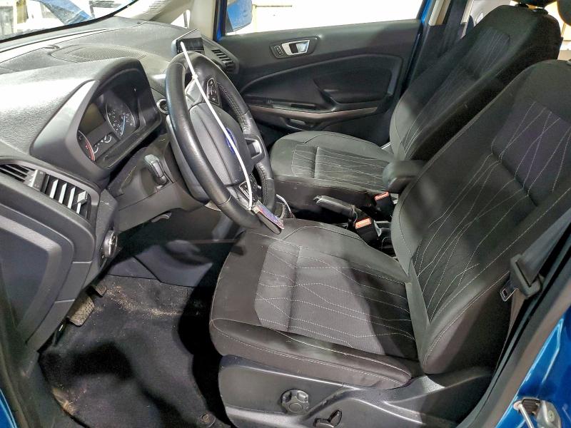 2019 Ford Ecosport VIN MAJ6S3GL9KC266114 COPART salvage auction — FRONT END, Pa - Certificate Of Salvage, sold $1,600 on 2026-07-17 (photo 7)