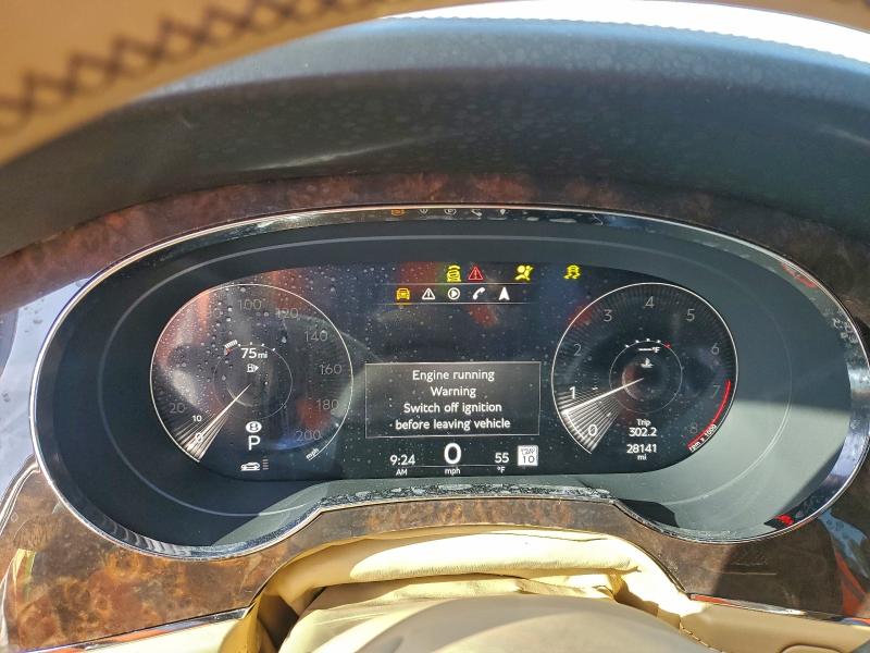 2022 Bently All other VIN SJAAM2ZV5NC039838 COPART salvage auction — Water/Flood, CA - SALVAGE CERTIFICATE, sold $69,000 on 2026-05-01 (photo 9)