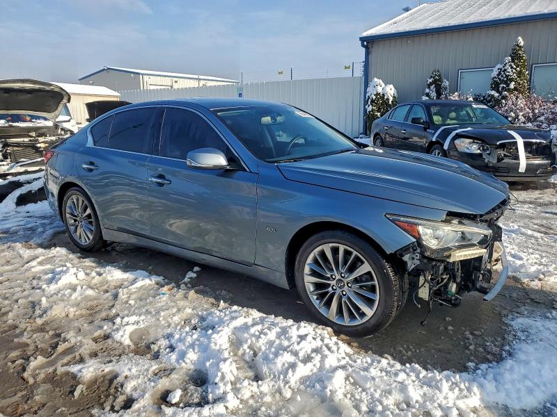 2019 Infiniti Q50 VIN JN1EV7AR5KM556610 COPART salvage auction — FRONT END, Ky - Bill Of Sale/Part Only/No Titl, sold $1,650 on 2026-07-02 (photo 4)