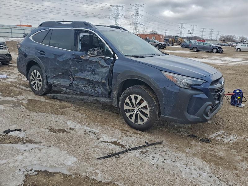 2025 Subaru Outback VIN 4S4BTADC3S3241686 COPART salvage auction — SIDE, Il - Salvage Certificate, sold $4,100 on 2026-07-09 (photo 4)