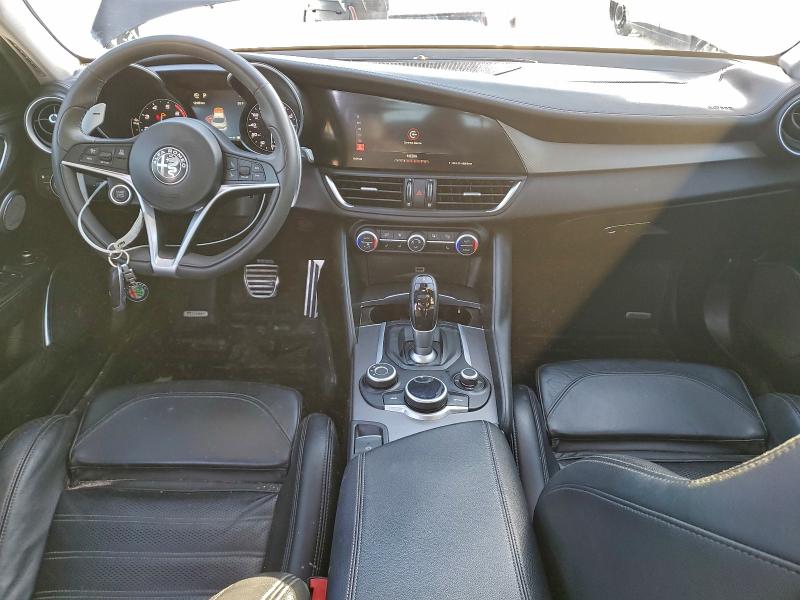 2018 Alfa romeo Giulia VIN ZARFAEEN6J7589465 COPART salvage auction — FRONT END, Ks - Cert Of Title-Salvage, sold $5,200 on 2026-07-16 (photo 8)