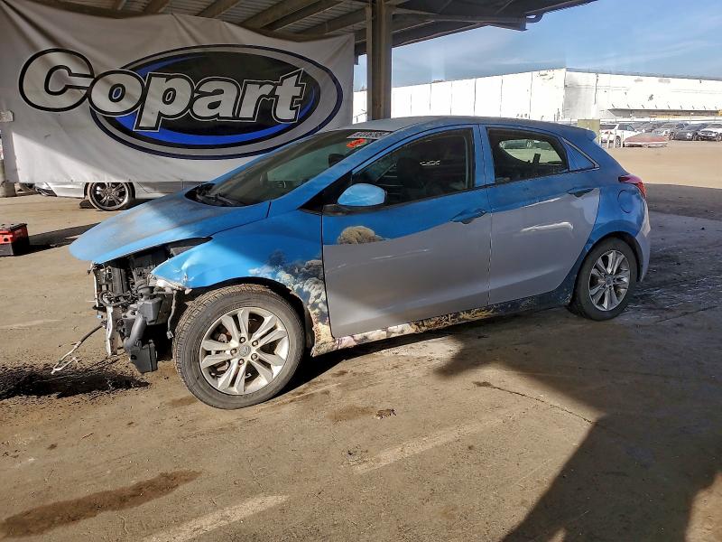2016 Hyundai Elantra VIN KMHD35LH1GU305366 COPART salvage auction — FRONT END, Ca - Salvage Certificate, sold $975 on 2026-07-14 (photo 1)