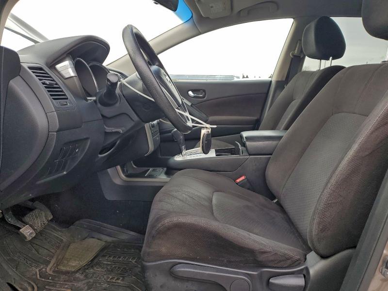 2012 Nissan Murano VIN JN8AZ1MW2CW222379 COPART salvage auction — FRONT END, Pa - Certificate Of Salvage, sold $600 on 2026-07-07 (photo 7)