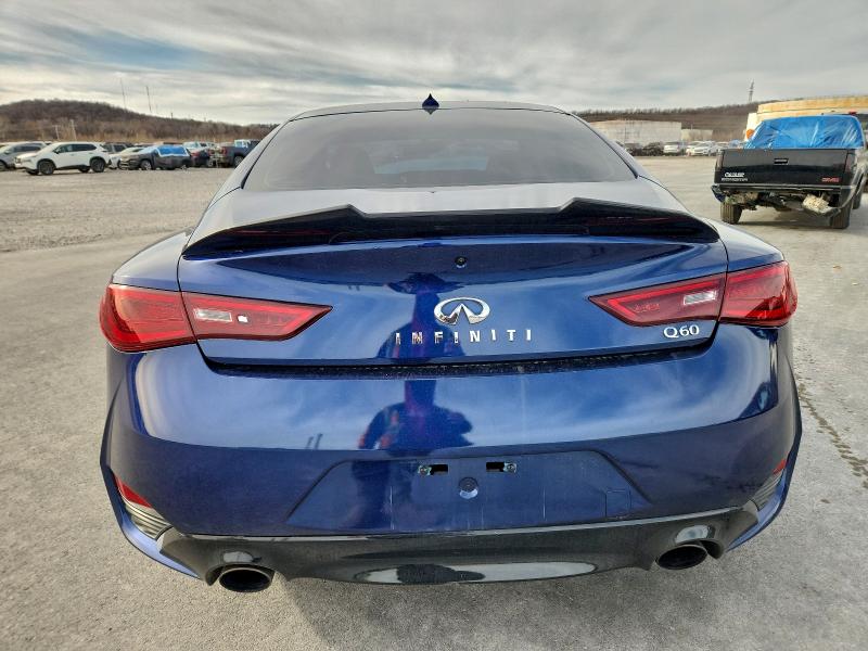 2017 Infiniti Q60 VIN JN1EV7EKXHM360393 COPART salvage auction — FRONT END, Ok - Cert Of Title-Salvage, sold $1,700 on 2026-07-06 (photo 6)