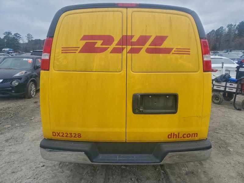 2022 Chevrolet Express 2500 VIN 1GCWGAF75N1211776 COPART salvage auction — FRONT END, Va - Cert Of Title - Salvage, sold $7,800 on 2026-07-15 (photo 6)