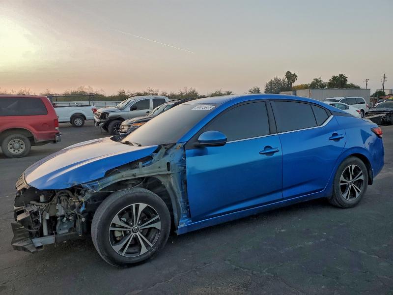 2020 Nissan Sentra VIN 3N1AB8CV5LY214709 — COPART salvage auction photo