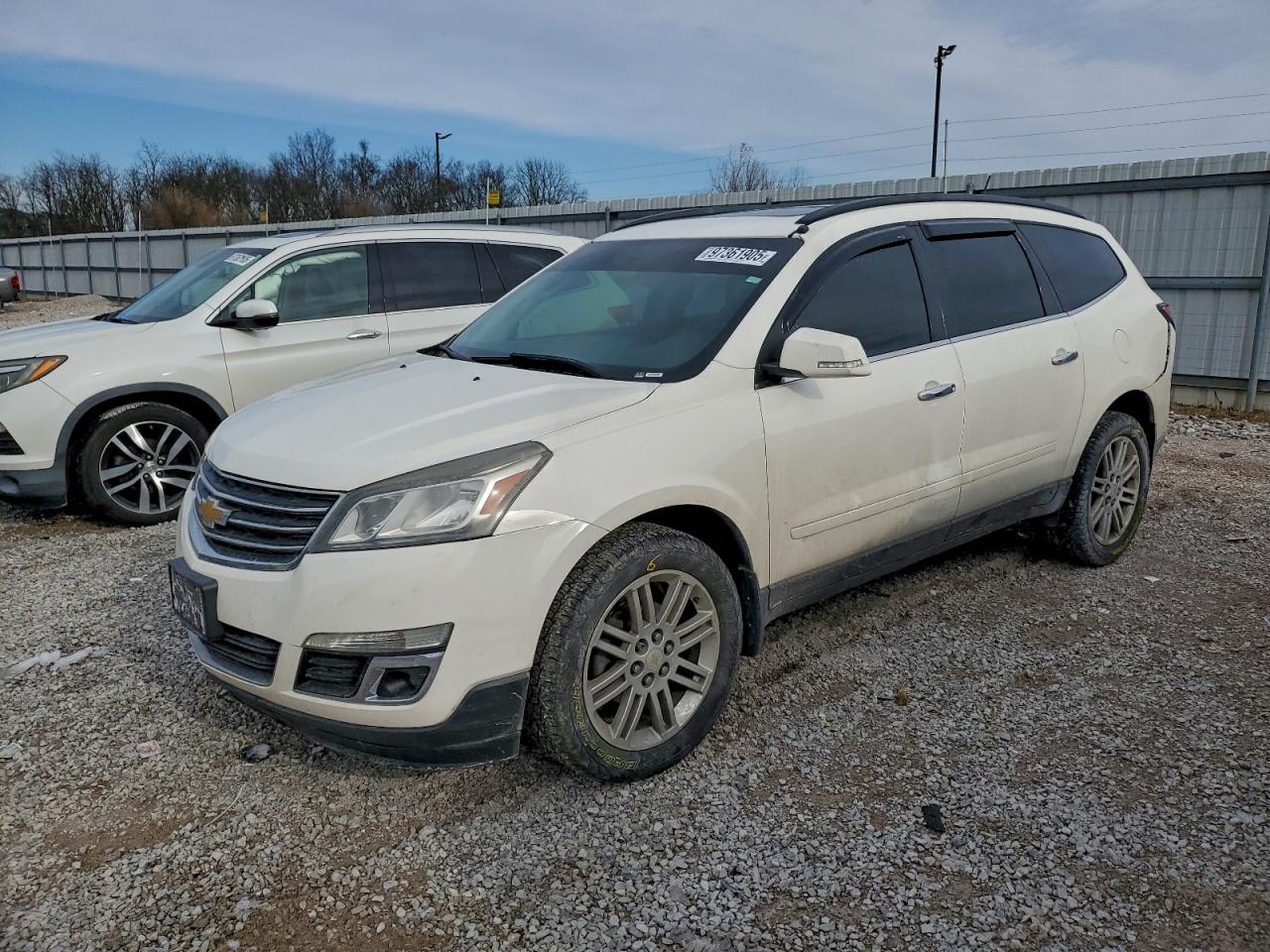 2015 Chevrolet Traverse VIN 1GNKVGKD9FJ177353 COPART salvage auction — Rear End, KY - CERT OF TITLE-SALVAGE, sold $625 on 2026-07-01 (photo 1)