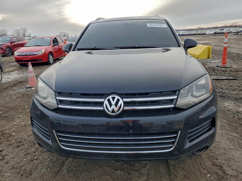 2014 Volkswagen Touareg VIN WVGEP9BP0ED000866 COPART salvage auction — REAR END, Ks - Cert Of Title-Salvage, sold $1,800 on 2026-07-16 (photo 5)