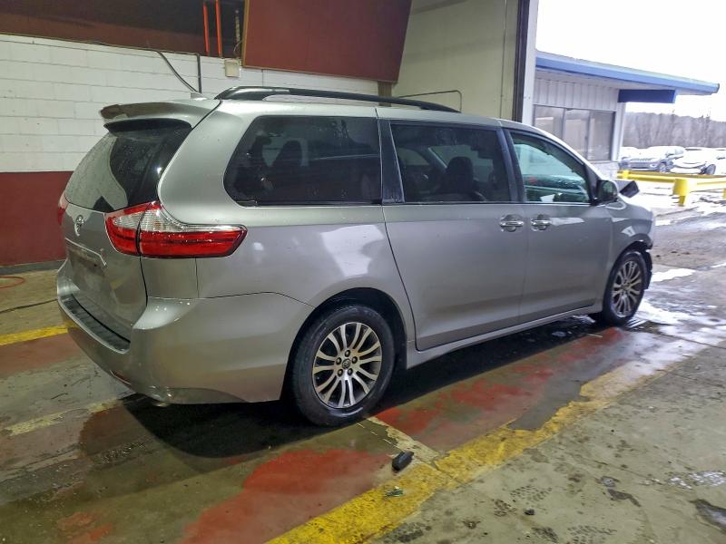 2018 Toyota Sienna VIN 5TDYZ3DC5JS930232 COPART salvage auction — FRONT END, Az - Cert Of Title - Salvage, sold $7,300 on 2026-07-14 (photo 3)
