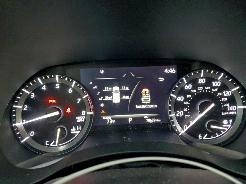 2021 Toyota Highlander VIN 5TDHZRAH0MS039109 COPART salvage auction — REAR END, Ca - Salvage Certificate, sold $20,400 on 2026-07-08 (photo 9)