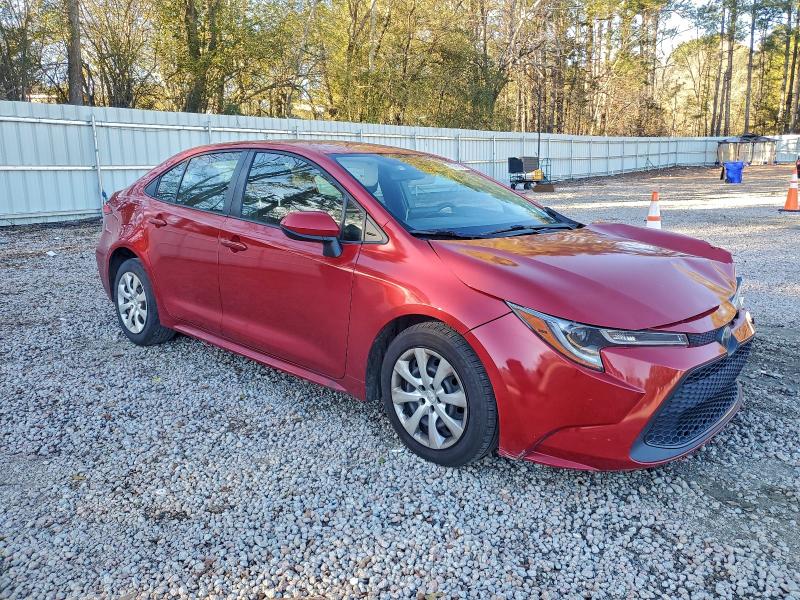 2020 Toyota Corolla VIN JTDEPRAE1LJ093187 COPART salvage auction — FRONT END, Nc - Salvage Certificate Of Title, sold $3,950 on 2026-07-31 (photo 4)