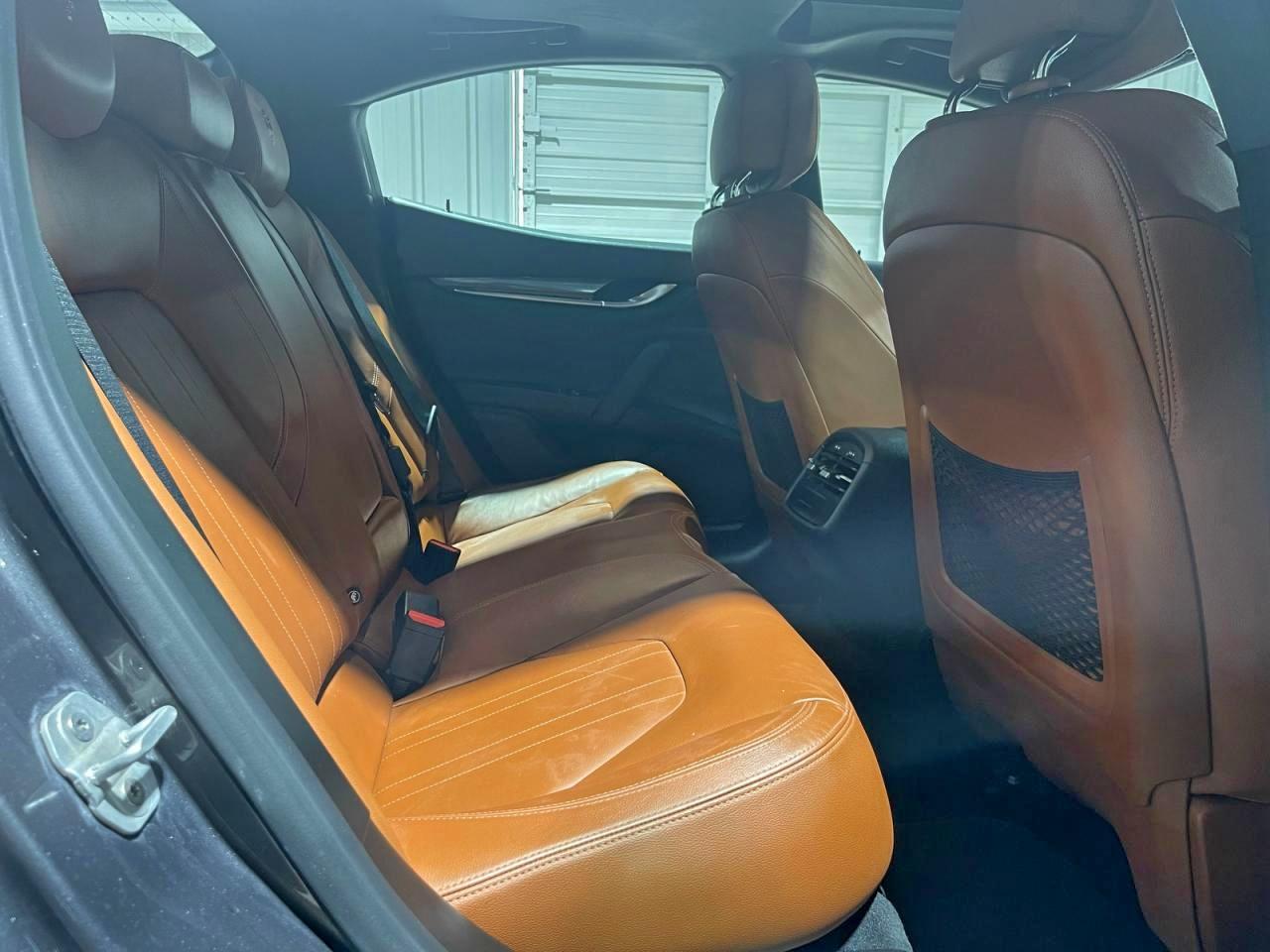 2017 Maserati Ghibli VIN ZAM57XSA9H1206127 COPART salvage auction — Damage History, Tx - Salvage Cert-Manufacturer Buyb (P), sold $33,500 on 2026-01-05 (photo 6)