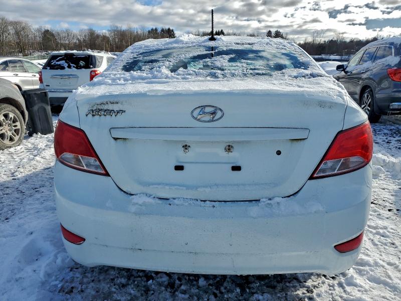 2015 Hyundai Accent VIN KMHCT4AE4FU905487 COPART salvage auction — FRONT END, Pa - Certificate Of Salvage, sold $475 on 2026-07-08 (photo 6)