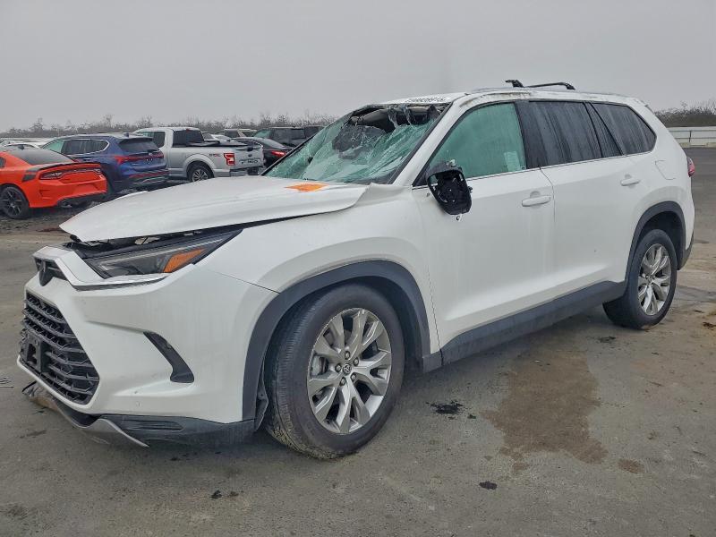 2024 Toyota Highlander VIN 5TDAAAB50RS069250 COPART salvage auction — Rollover, CA - SALVAGE CERTIFICATE, sold $14,100 on 2026-05-21 (photo 1)