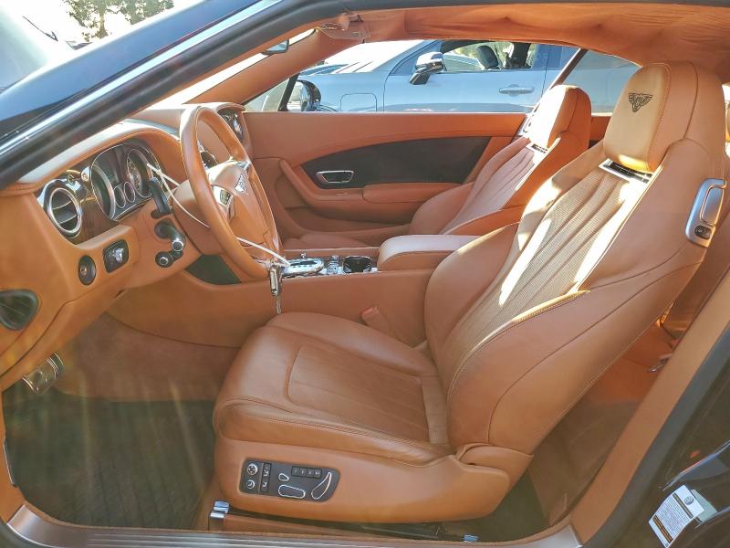 2013 Bentley Continental VIN SCBGT3ZA1DC083108 COPART salvage auction — FRONT END, Ca - Salvage Certificate, sold $26,250 on 2026-08-11 (photo 7)