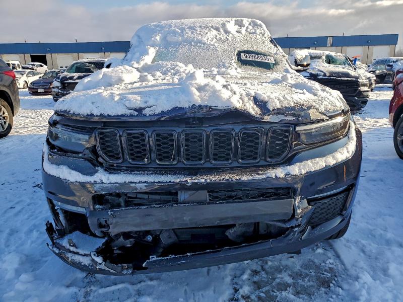 2024 Jeep Grand cherokee l VIN 1C4RJKBG1R8618047 COPART salvage auction — FRONT END, Mi - Scrap Certificate Of Title, sold $9,400 on 2026-07-10 (photo 5)