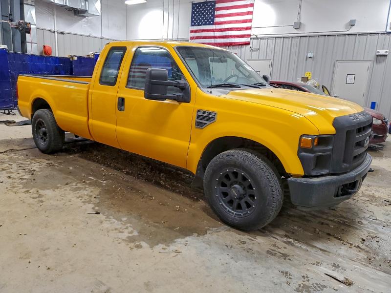 2008 Ford F250 VIN 1FTSX20508EA17035 COPART salvage auction — HAIL, Wy - Cert Of Title-Salvage, sold $650 on 2026-07-29 (photo 4)