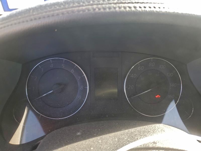 2012 Infiniti Ex35 VIN JN1AJ0HR0CM450185 COPART salvage auction — FRONT END, Tx - Cert Of Title-Rebuilt Salvage, sold $1,400 on 2026-07-31 (photo 9)