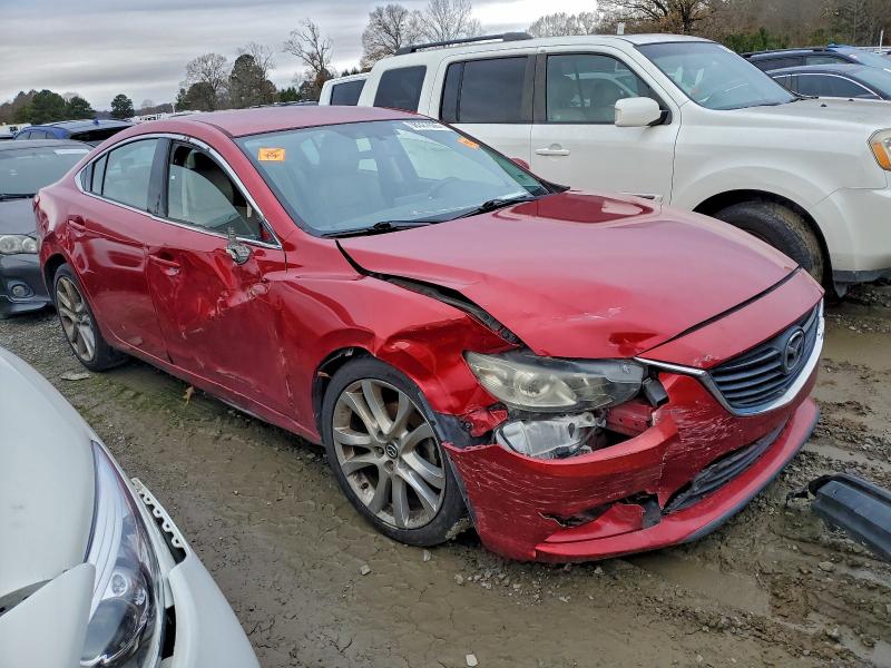 2016 Mazda 6 VIN JM1GJ1V51G1435961 COPART salvage auction — SIDE, Ar - Cert Of Title-Salvage, sold $525 on 2026-07-20 (photo 4)