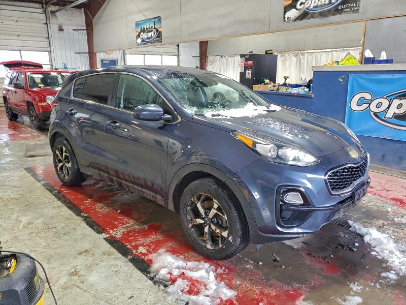 2021 Kia Sportage VIN KNDPMCACXM7851300 COPART salvage auction — VANDALISM, Ny - Mv-907A Salvage Certificate, sold $5,700 on 2026-07-27 (photo 4)