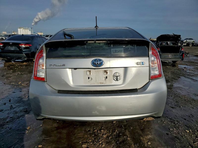 2013 Toyota Prius VIN JTDKN3DU1D1684503 COPART salvage auction — FRONT END, Il - Salvage Certificate, sold $1,250 on 2026-07-08 (photo 6)