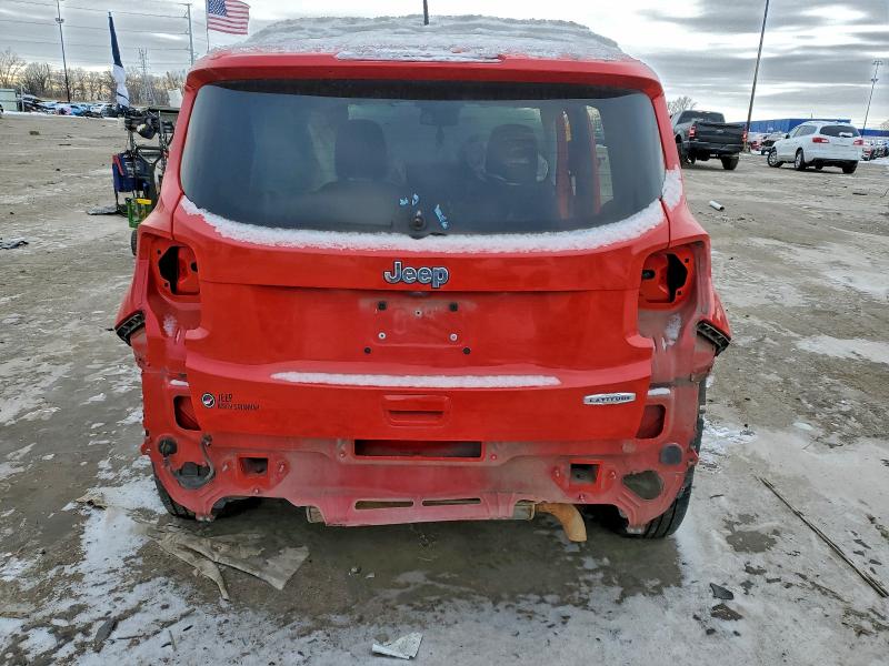 2019 Jeep Renegade VIN ZACNJABB3KPK04454 COPART salvage auction — STRIPPED, Ga - Cert Of Title-Salvage, sold $350 on 2026-07-09 (photo 6)
