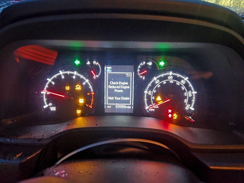 2023 Toyota 4runner VIN JTEMU5JR3P6127022 COPART salvage auction — FRONT END, Al - Cert Of Title-Salvage Title, sold $6,300 on 2026-07-08 (photo 9)