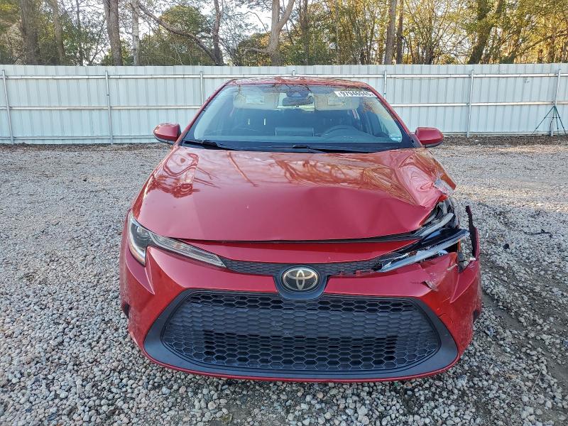 2020 Toyota Corolla VIN JTDEPRAE1LJ093187 COPART salvage auction — FRONT END, Nc - Salvage Certificate Of Title, sold $3,950 on 2026-07-31 (photo 5)