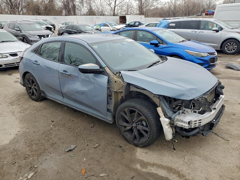 2017 Honda Civic VIN SHHFK7G44HU218606 COPART salvage auction — FRONT END, Mo - Salvage Certificate Of Title, sold $175 on 2026-07-24 (photo 4)