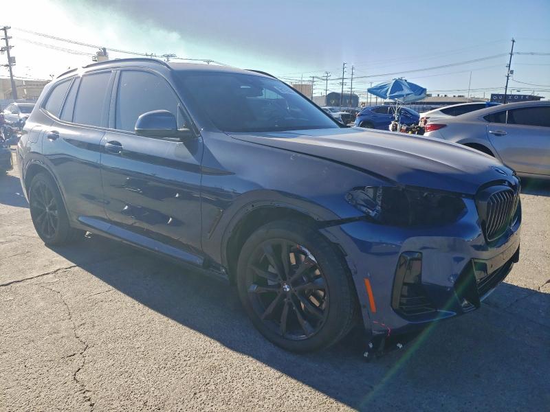 2024 BMW X3 VIN 5UX43DP03R9V70314 COPART salvage auction — FRONT END, Ca - Salvage Certificate, sold $19,600 on 2026-07-22 (photo 4)