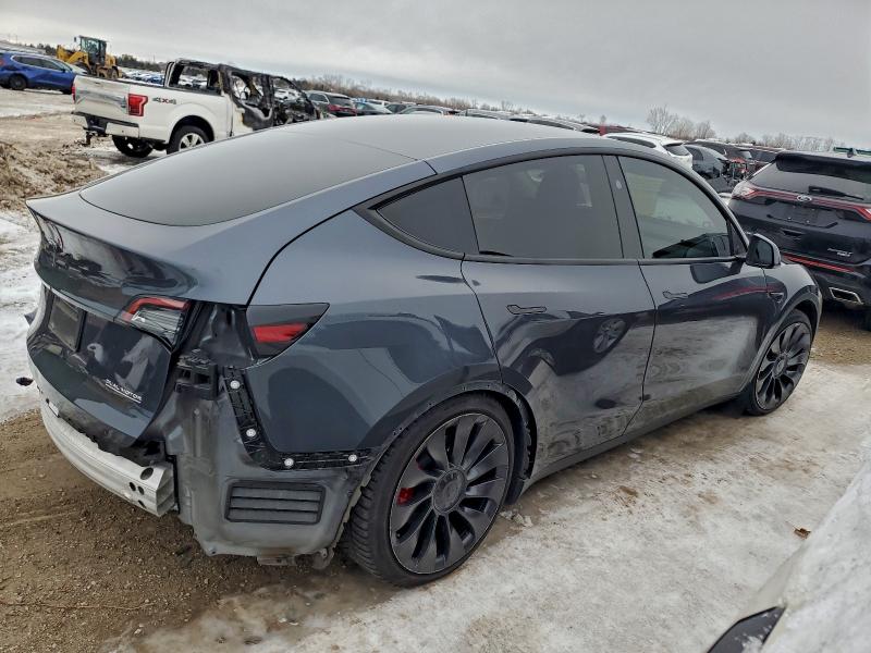 2023 Tesla Model y VIN 7SAYGDEF0PF936864 COPART salvage auction — REAR END, IN - BILL OF SALE - PARTS ONLY, sold $10,700 on 2026-07-20 (photo 3)
