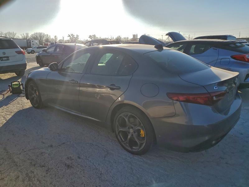 2018 Alfa romeo Giulia VIN ZARFAEEN6J7589465 COPART salvage auction — FRONT END, Ks - Cert Of Title-Salvage, sold $5,200 on 2026-07-16 (photo 2)